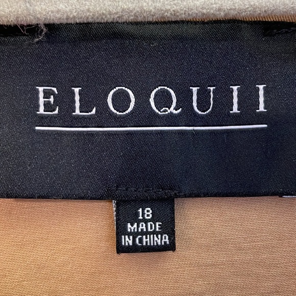 Tan jacket by Eloquii. Size 18 - Picture 5 of 8